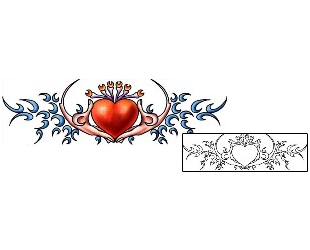 Claddagh Tattoo Religious & Spiritual tattoo | PLF-02209