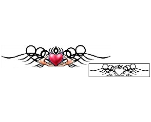 Claddagh Tattoo Religious & Spiritual tattoo | PLF-02210