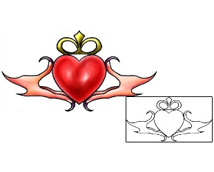 Sacred Heart Tattoo Religious & Spiritual tattoo | PLF-02211