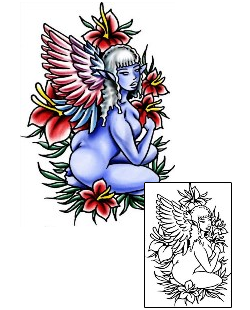 Fantasy Tattoo Branda Angel Tattoo