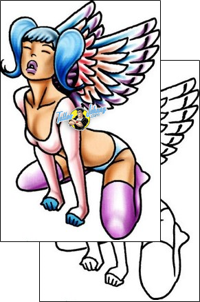 Woman Tattoo angel-tattoos-pablo-lordi-plf-02255