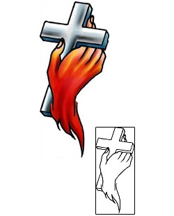 Christian Tattoo Specific Body Parts tattoo | PLF-02258