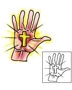 Christian Tattoo Specific Body Parts tattoo | PLF-02322