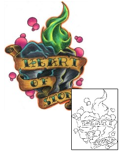 Picture of Heart of Stone Tattoo