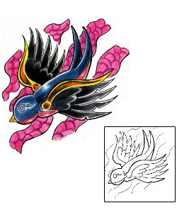 Swallow Tattoo Tattoo Styles tattoo | PNF-00028