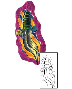 Dagger Tattoo Horror tattoo | PNF-00039