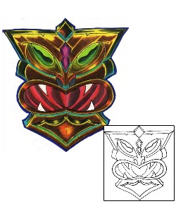 Mask Tattoo Miscellaneous tattoo | PNF-00069