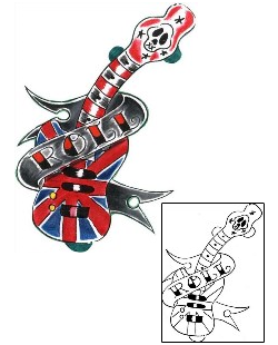 Music Tattoo Miscellaneous tattoo | PNF-00080