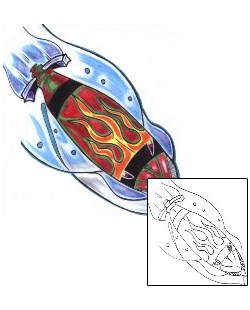 Fire – Flames Tattoo Miscellaneous tattoo | PNF-00099