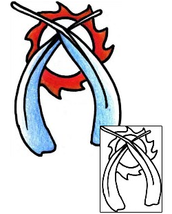 Feather Tattoo Miscellaneous tattoo | PPF-00006
