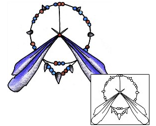 Feather Tattoo Miscellaneous tattoo | PPF-00011