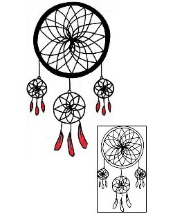 Dreamcatcher Tattoo Miscellaneous tattoo | PPF-00045