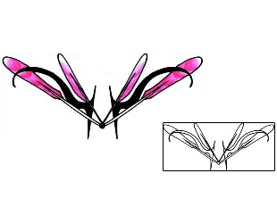 Feather Tattoo Specific Body Parts tattoo | PPF-00053