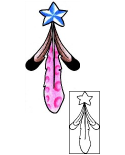 Feather Tattoo Miscellaneous tattoo | PPF-00071