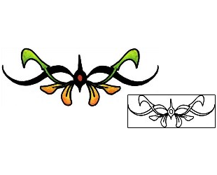 Feather Tattoo Specific Body Parts tattoo | PPF-00100