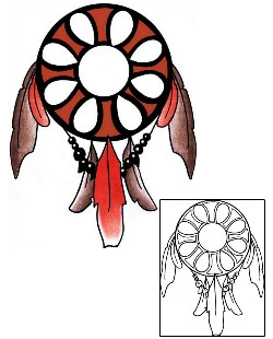 Dreamcatcher Tattoo Miscellaneous tattoo | PPF-00106