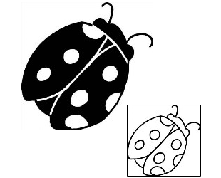 Ladybug Tattoo Insects tattoo | PPF-00139
