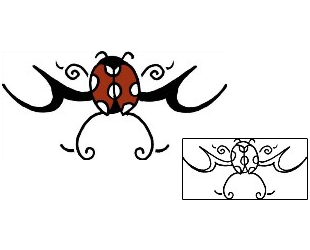 Ladybug Tattoo Insects tattoo | PPF-00150