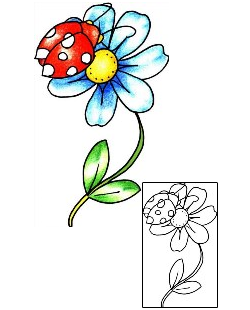 Ladybug Tattoo Insects tattoo | PPF-00153