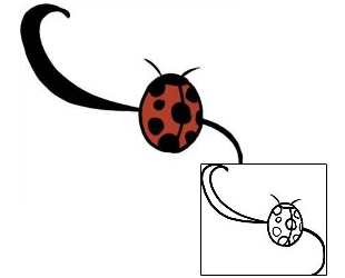 Ladybug Tattoo Insects tattoo | PPF-00160