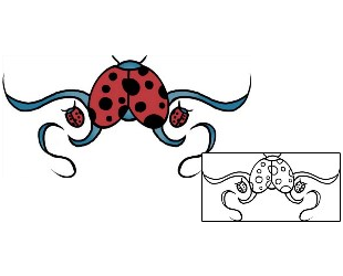 Ladybug Tattoo Insects tattoo | PPF-00168