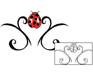 Ladybug Tattoo Insects tattoo | PPF-00177