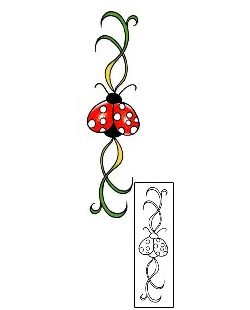 Ladybug Tattoo Insects tattoo | PPF-00204