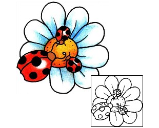 Ladybug Tattoo Insects tattoo | PPF-00231