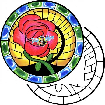 Flower Tattoo plant-life-flowers-tattoos-pablo-paola-ppf-00266