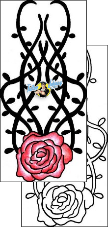 Flower Tattoo plant-life-flowers-tattoos-pablo-paola-ppf-00274