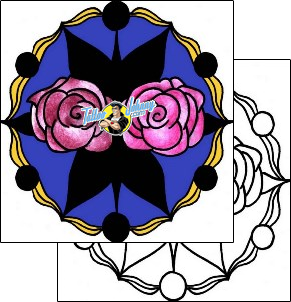 Flower Tattoo plant-life-flowers-tattoos-pablo-paola-ppf-00281