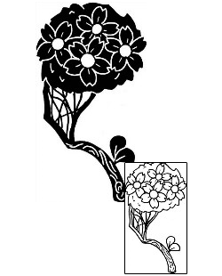 Picture of Plant Life tattoo | PPF-00288