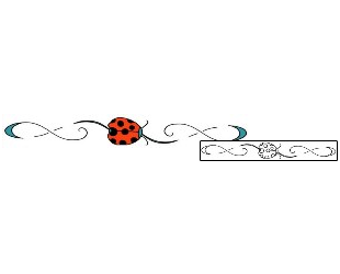 Ladybug Tattoo Specific Body Parts tattoo | PPF-00381