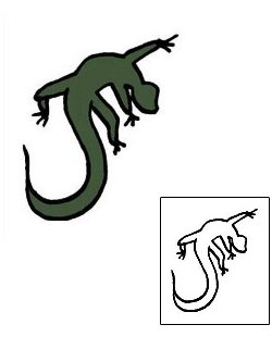 Reptiles & Amphibians Tattoo Specific Body Parts tattoo | PPF-00486