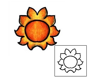 Sun Tattoo Astronomy tattoo | PPF-00487