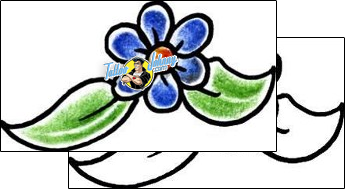 Flower Tattoo plant-life-flowers-tattoos-pablo-paola-ppf-00529