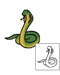 Snake Tattoo Specific Body Parts tattoo | PPF-00551