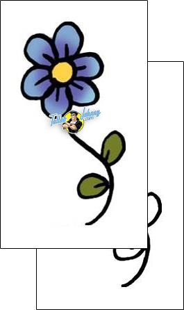 Flower Tattoo plant-life-flowers-tattoos-pablo-paola-ppf-00553