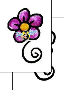 Flower Tattoo plant-life-flowers-tattoos-pablo-paola-ppf-00564