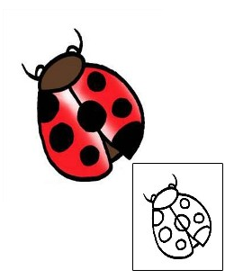 Ladybug Tattoo Insects tattoo | PPF-00645
