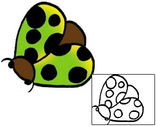 Ladybug Tattoo Insects tattoo | PPF-00683