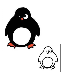 Picture of Spot The Penguin Tattoo