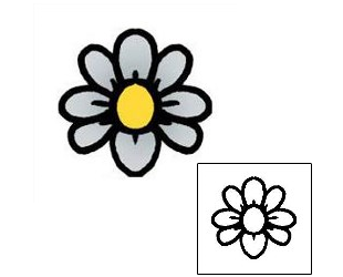 Flower Tattoo Specific Body Parts tattoo | PPF-00771