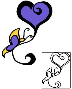 Heart Tattoo For Women tattoo | PPF-00785