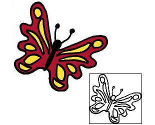 Butterfly Tattoo For Women tattoo | PPF-00790