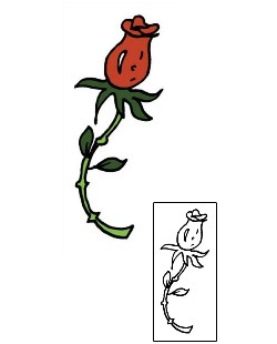 Rose Tattoo Plant Life tattoo | PPF-00915