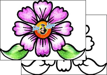 Flower Tattoo plant-life-flowers-tattoos-pablo-paola-ppf-00926