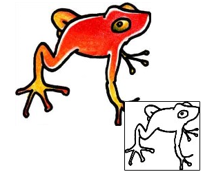 Frog Tattoo Specific Body Parts tattoo | PPF-00966