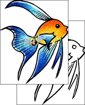 Fish Tattoo marine-life-fish-tattoos-pablo-paola-ppf-00992