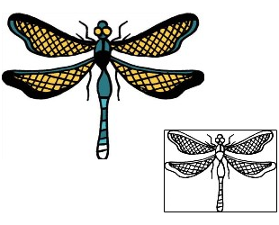 Dragonfly Tattoo For Women tattoo | PPF-01002